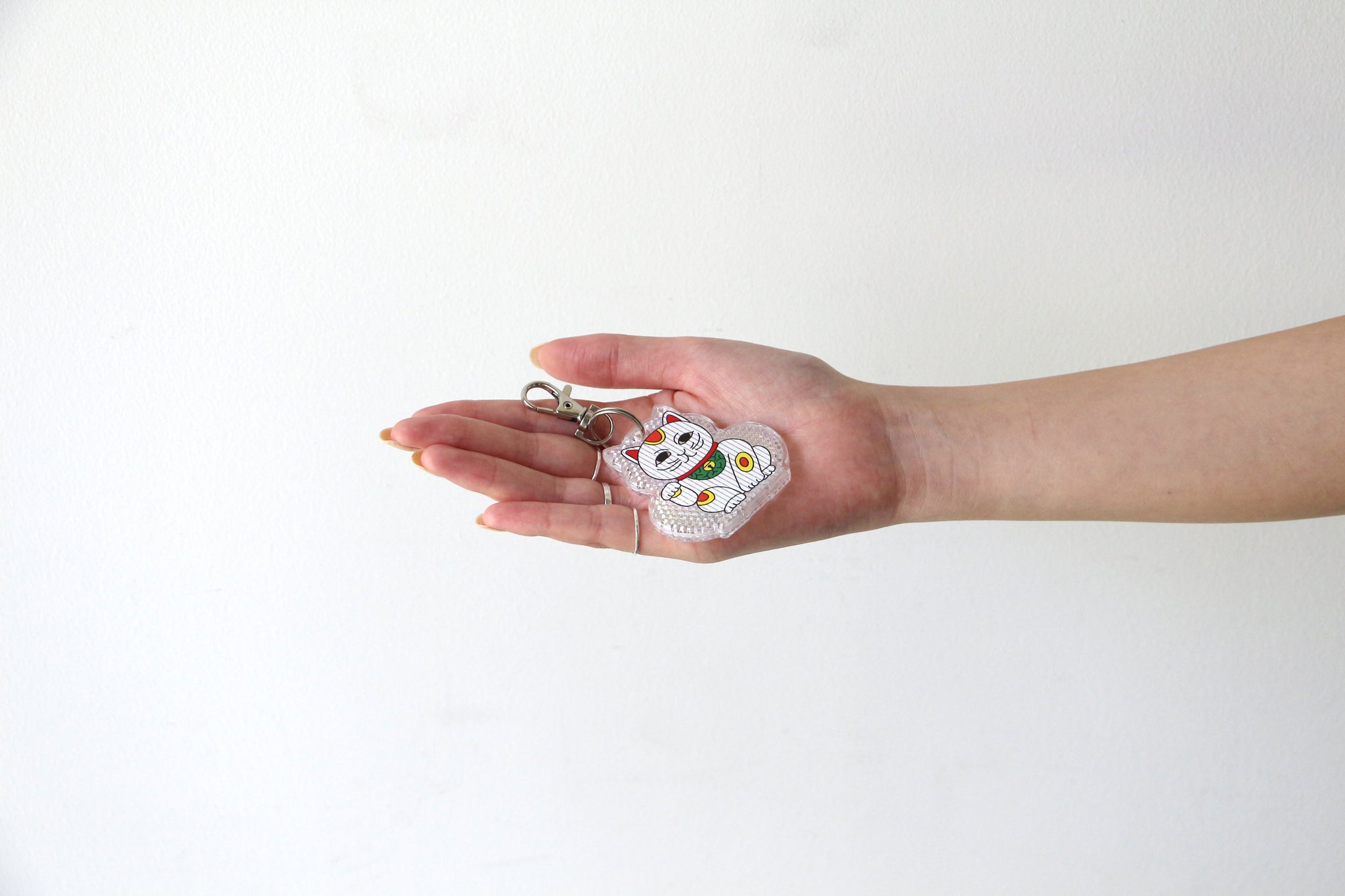Lucky Cat Reflector *ホワイト