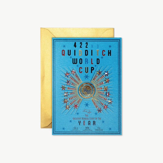【Minalima】グリーティングカード(クィディッチワールドカップ)