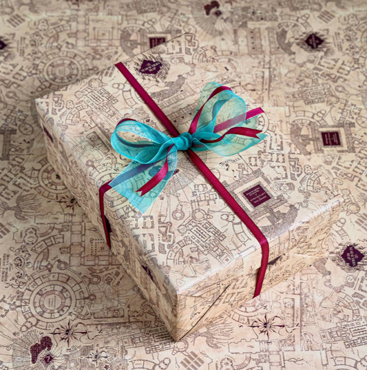 【Minalima】ラッピングペーパーセット(忍びの地図)【Marauder's Map】