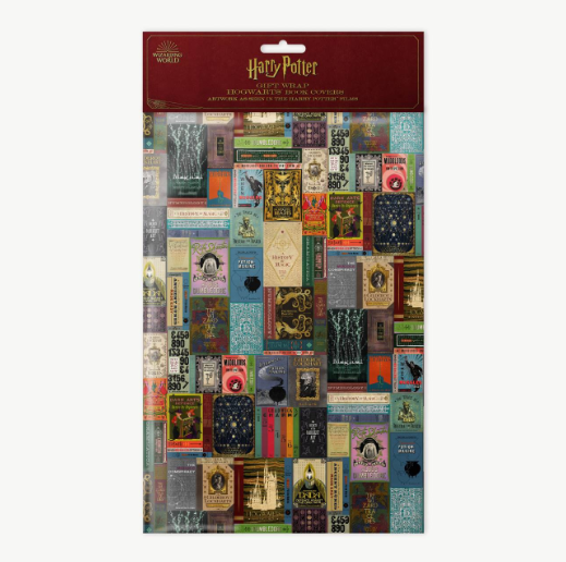 【Minalima】ラッピングペーパーセット(魔法書)【Wizarding Books】