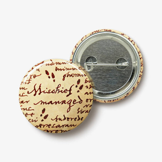 【Minalima】缶バッジ(忍びの地図・いたずら完了)【Marauder's Map】