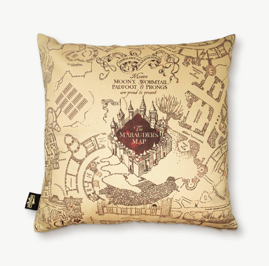 【Minalima】クッションカバー(忍びの地図)【Marauder's Map】