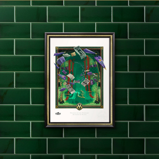 【Minalima】アートプリント(魔法省)【Ministry of Magic】