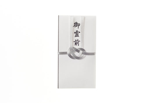 Q565 双銀御霊前たとう 縦18.0cm×横9.5cm 外たとう・中封筒