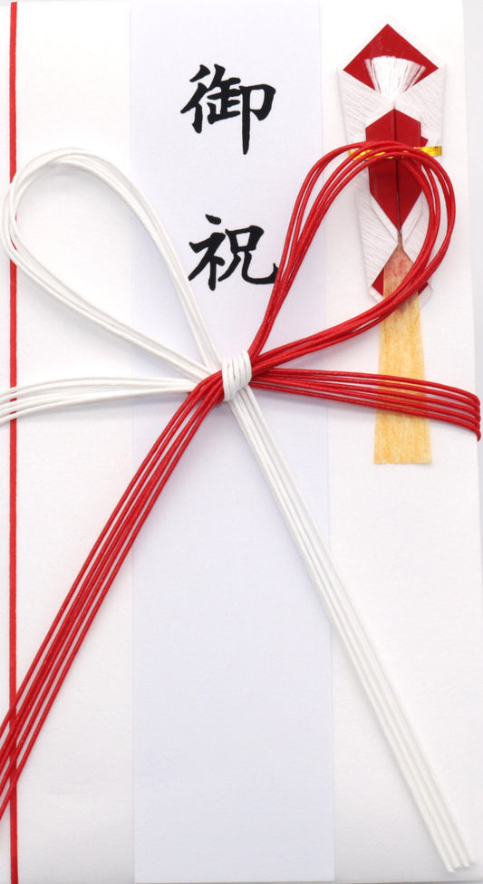 Q38 花結たとう 縦18.5cm×横10.7cm 外たとう・中封筒