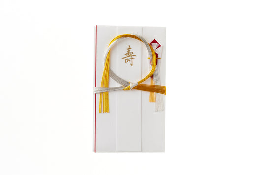 Q580 純銀水引たとう 縦18.0cm×横10.6cm 外たとう・中封筒