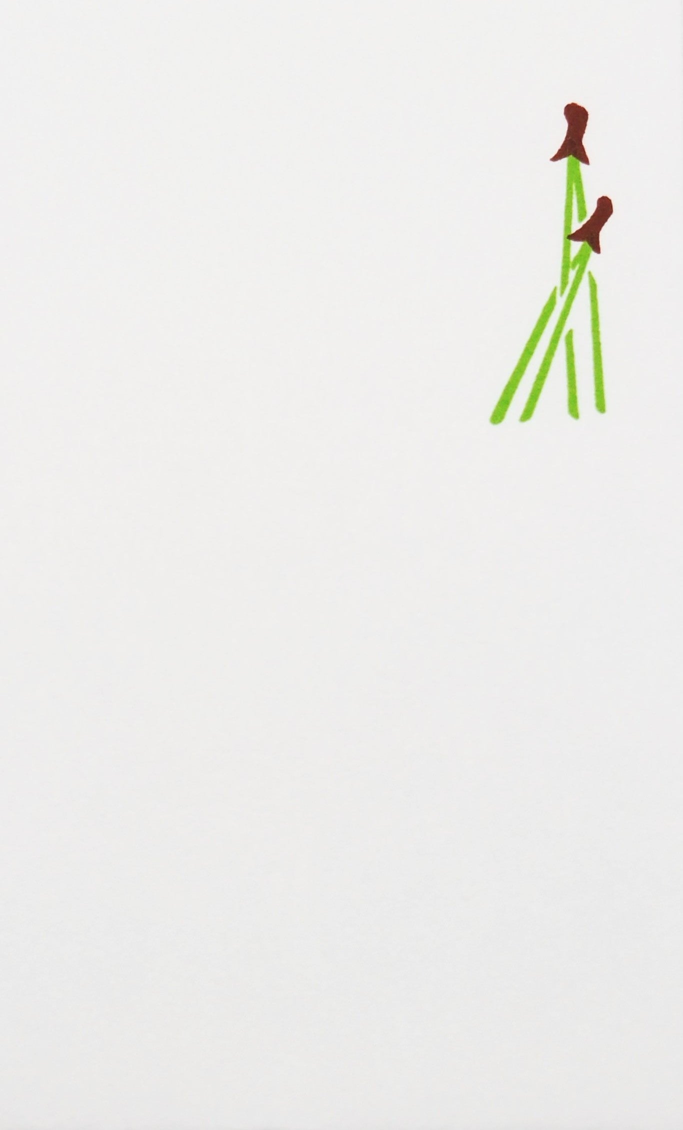 Q043 松葉のし 小 縦12.0cm×横7.0cm 5枚