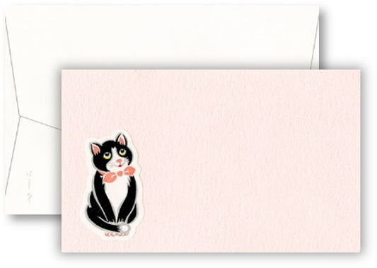 おめかし小猫 ミニカード