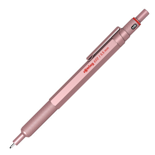 rOtring (ロットリング) rOtring 600 メカニカルペンシル 0.5㎜ 製図対応 ローズゴールド