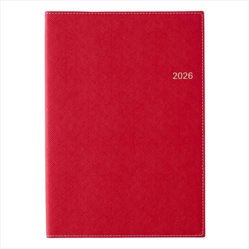 NOLTY(ノルティ) アクセス A5-2 週間メモ レッド 2026年1月始まり手帳