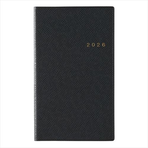 NOLTY(ノルティ) マンスリースリムーiアイダにメモ 月曜 スリム マンスリー ブラック 2026年1月始まり手帳