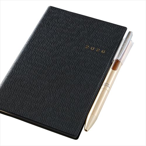 NOLTY(ノルティ) マンスリースリムーiアイダにメモ 月曜 スリム マンスリー ブラック 2026年1月始まり手帳