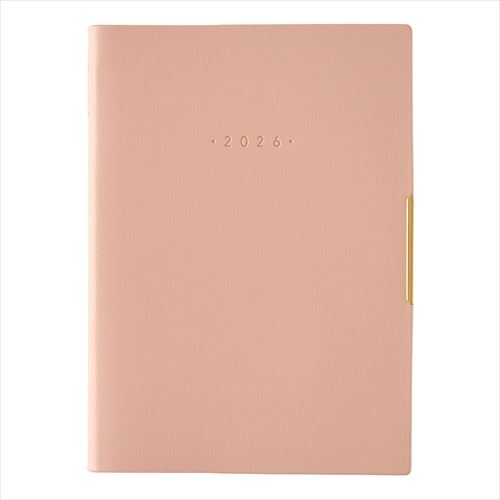 NOLTY(ノルティ) エクリPlus B6メモ 週間方眼メモ ピンク 2026年1月始まり手帳