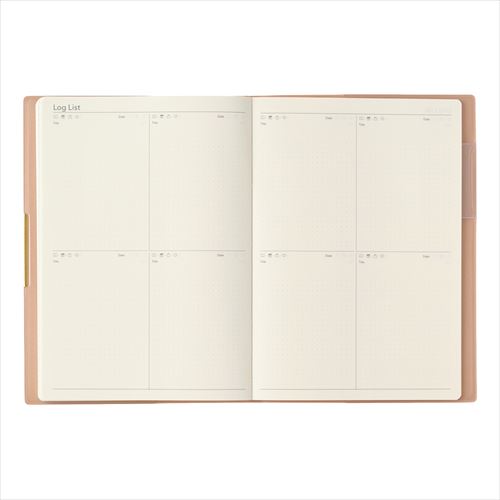 NOLTY(ノルティ) エクリPlus B6メモ 週間方眼メモ ピンク 2026年1月始まり手帳