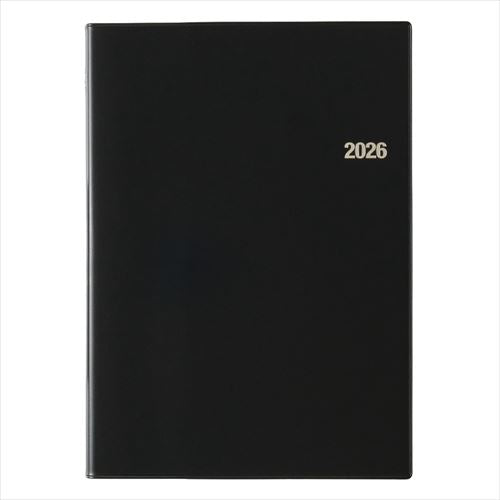 NOLTY(ノルティ) 能率手帳B5 週間レフト 黒 2026年1月始まり手帳