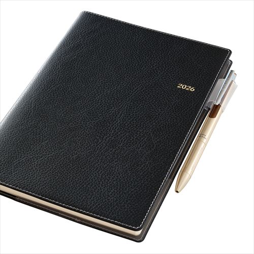 NOLTY(ノルティ) エクリ A5-1 週間レフト ブラック 2026年1月始まり手帳