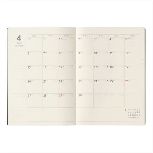 NOLTY(ノルティ) ティオ A5マンスリー マンスリー 2026年1月始まり手帳