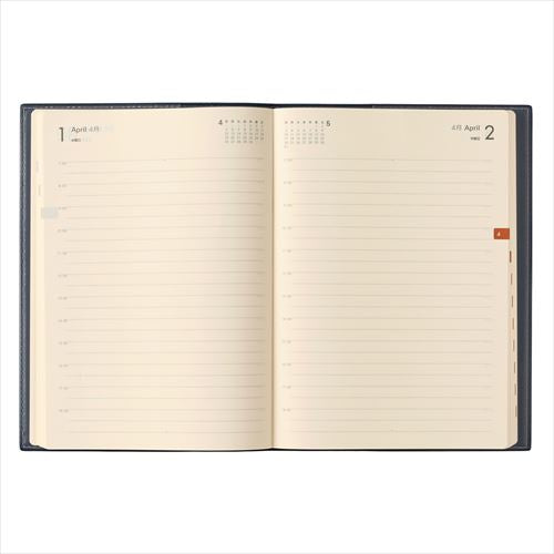 NOLTY(ノルティ) メモリー2 A5 1頁1日 ネイビー 2026年1月始まり手帳