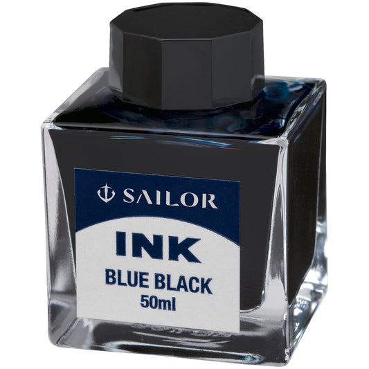 万年筆用ボトルインク 染料 50ml ブルーブラック 万年筆用インク 50ml ブルーブラック