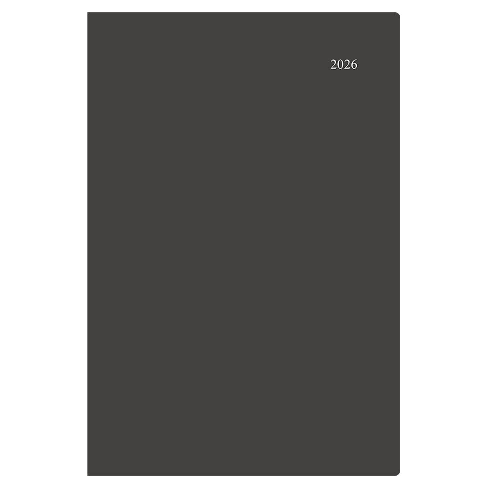 アポイント 2026年版ダイアリー B5 1ヶ月チャート 64ページ ブラック