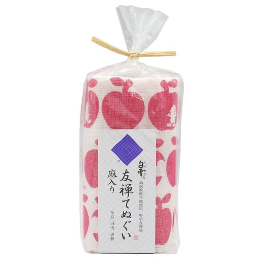 友禅てぬぐい 白雪姫 ポムレッド