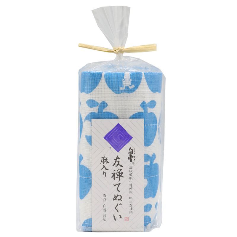 友禅てぬぐい 白雪姫 ポムブルー
