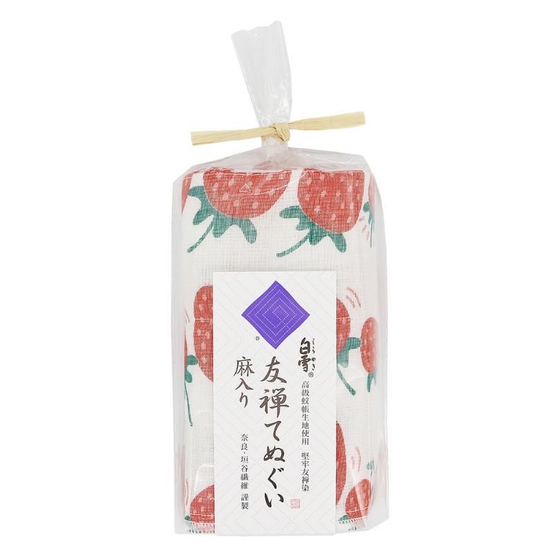 友禅てぬぐい いちご