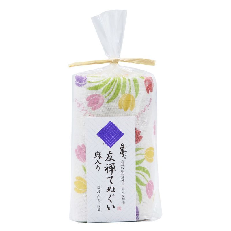 友禅てぬぐい Windmill of Tulips(チューリップの風車)