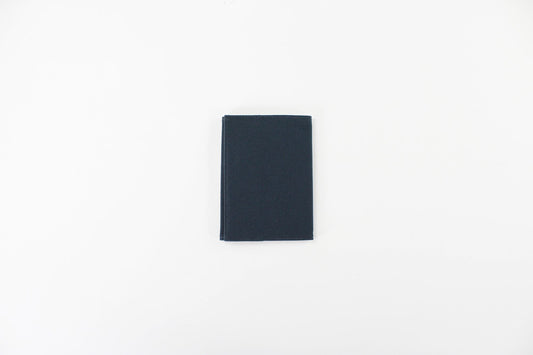 BIBLIOPHILIC COTTON CANVAS BOOKCOVER 文庫 NAVY