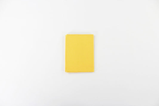 BIBLIOPHILIC COTTON CANVAS BOOKCOVER 文庫 YELLOW
