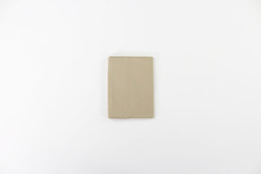 BIBLIOPHILIC COTTON CANVAS BOOKCOVER 文庫 BEIGE