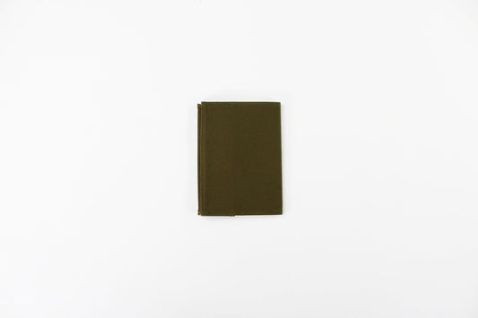 BIBLIOPHILIC COTTON CANVAS BOOKCOVER 文庫 OLIVE