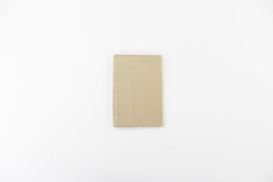 BIBLIOPHILIC COTTON CANVAS BOOKCOVER 新書 BEIGE