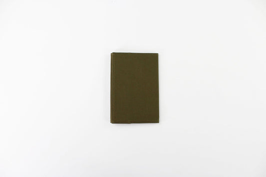 BIBLIOPHILIC COTTON CANVAS BOOKCOVER 新書 OLIVE