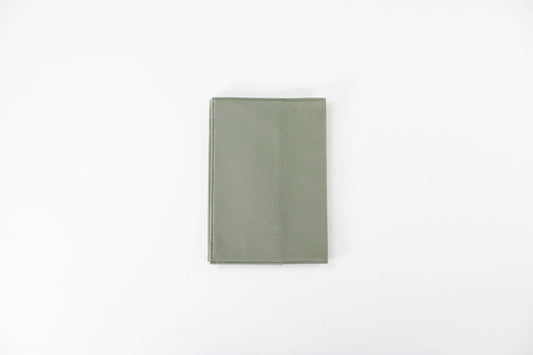 BIBLIOPHILIC COTTON CANVAS BOOKCOVER 46判 SMOKEGREEN