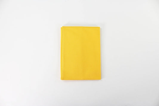BIBLIOPHILIC COTTON CANVAS BOOKCOVER A5判 YELLOW