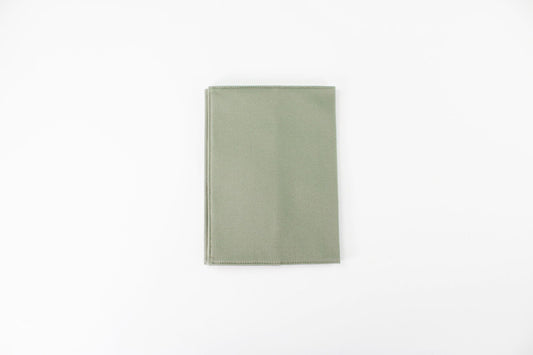 BIBLIOPHILIC COTTON CANVAS BOOKCOVER A5判 SMOKEGREEN