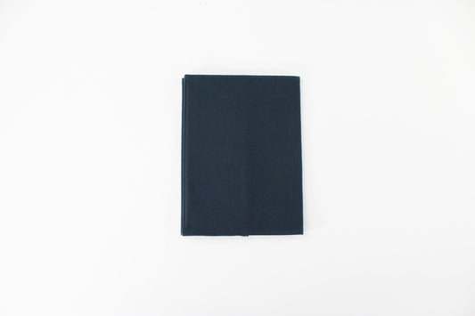 BIBLIOPHILIC COTTON CANVAS BOOKCOVER A5判 NAVY
