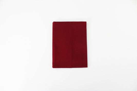 BIBLIOPHILIC COTTON CANVAS BOOKCOVER A5判 WINERED