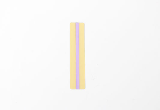 BIBLIOPHILIC 読書に集中できる栞 文庫・新書サイズ 6mm幅 PP パープル