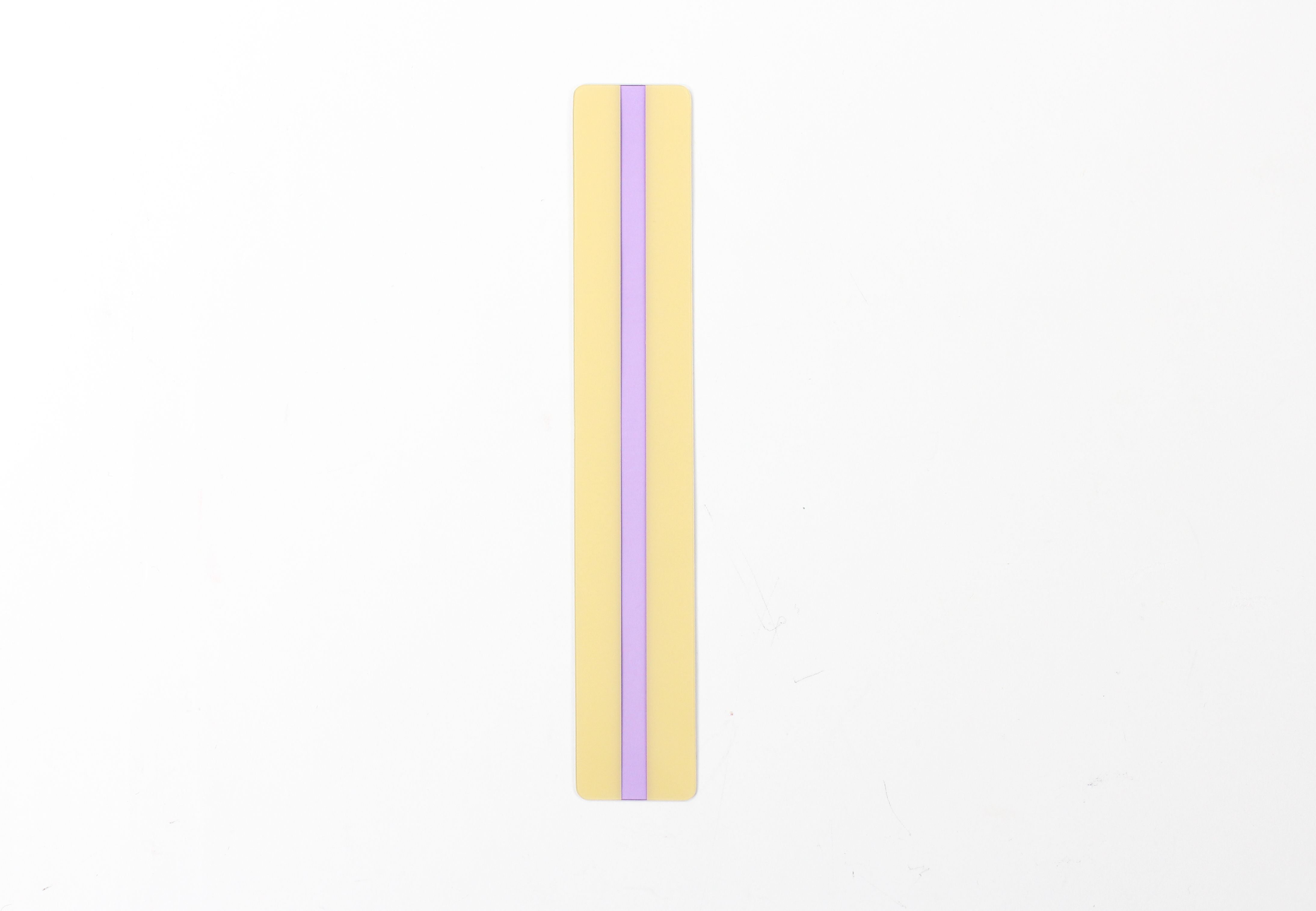 BIBLIOPHILIC 読書に集中できる栞 単行本サイズ 6mm幅 PP パープル