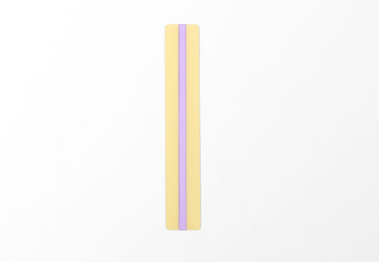 BIBLIOPHILIC 読書に集中できる栞 単行本サイズ 6mm幅 PP パープル