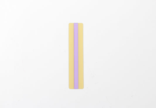 BIBLIOPHILIC 読書に集中できる栞 文庫・新書サイズ 8mm幅 PP パープル