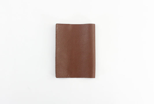 BIBLIOPHILIC ITALIAN LEATHER BOOKCOVER 文庫 DARKBROWN