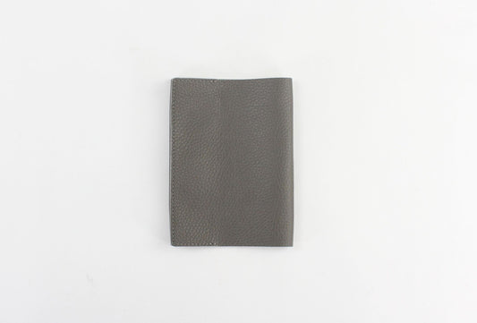 BIBLIOPHILIC ITALIAN LEATHER BOOKCOVER 文庫 GRAY