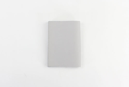 BIBLIOPHILIC ITALIAN LEATHER BOOKCOVER 文庫 BLUE GRAY