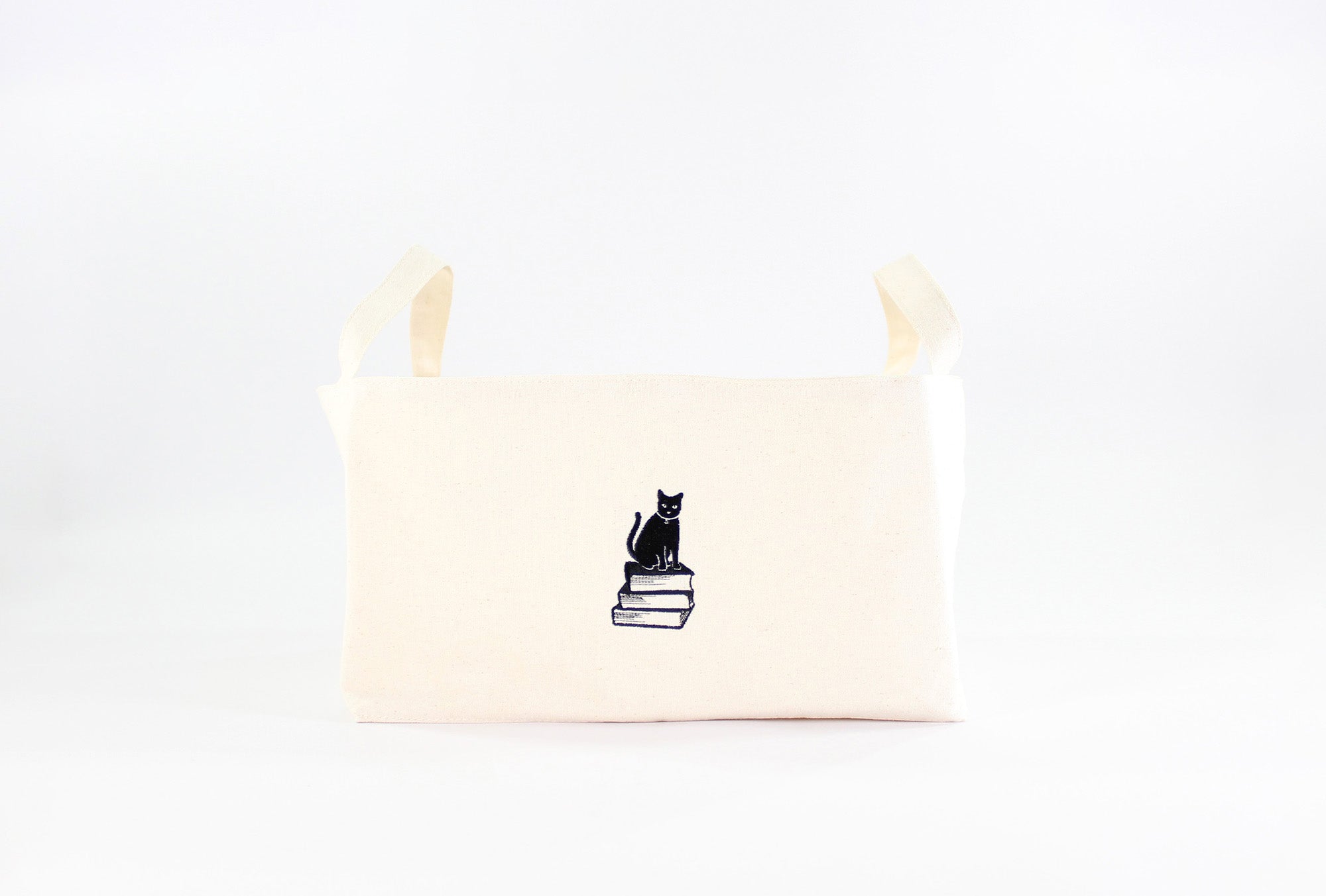 BIBLIOPHILIC BOOK TOTE BAG NATURAL