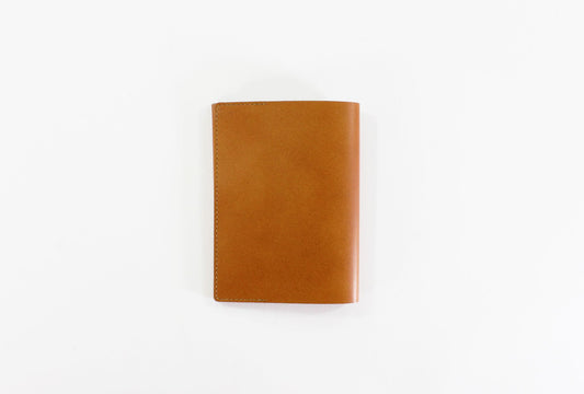 BIBLIOPHILIC COW LEATHER BOOKCOVER 文庫 BR ブラウン