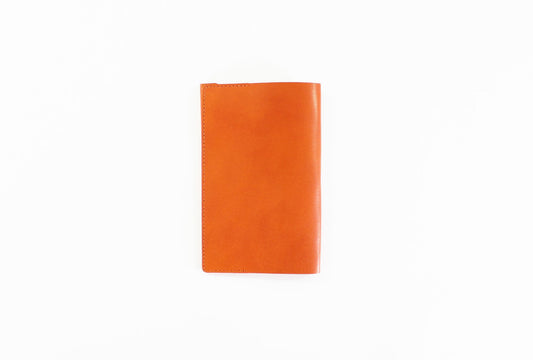 BIBLIOPHILIC COW LEATHER BOOKCOVER 新書 VM バーミリオン