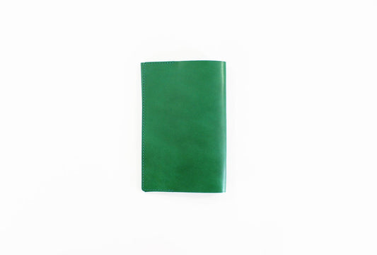 BIBLIOPHILIC COW LEATHER BOOKCOVER 新書 GR グリーン
